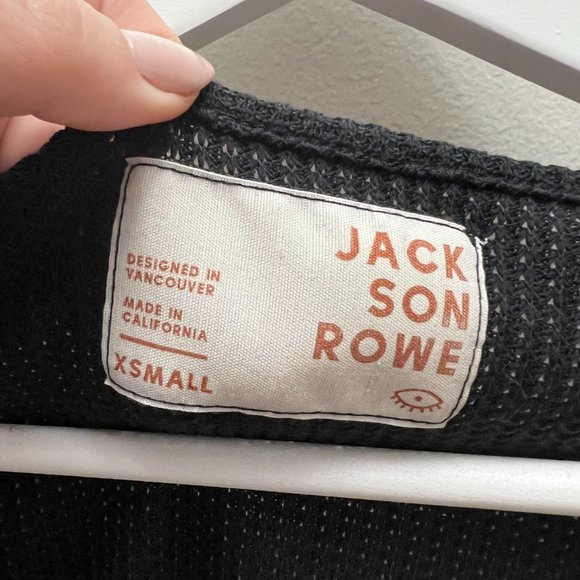 NWT Jackson Rowe Chase Henley bodysuit - Picture 3 of 9